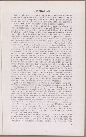 01/1940 - Bulletin / Société des amis de Léon Deubel