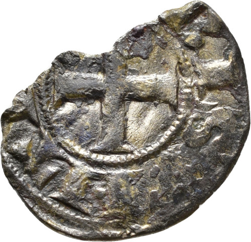 874.1.69 - pièce de monnaie ; tissu ; denier estevenant