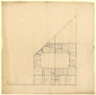 Maison Lefaivre, 124 rue du faubourg Saint-Honoré (angle de la rue Verte), Paris [image fixe] : plan / Pierre-Adrien Pâris , 1771/1775
