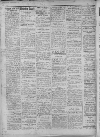15/09/1917 - La Dépêche républicaine de Franche-Comté [Texte imprimé]