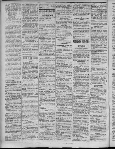 09/12/1905 - La Dépêche républicaine de Franche-Comté [Texte imprimé]