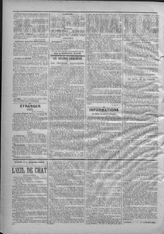 22/02/1888 - La Franche-Comté : journal politique de la région de l'Est