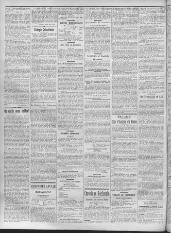 01/07/1908 - La Dépêche républicaine de Franche-Comté [Texte imprimé]