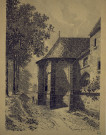 Chevet de l'église des Jacobins, avant 1870