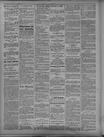 17/10/1925 - La Dépêche républicaine de Franche-Comté [Texte imprimé]