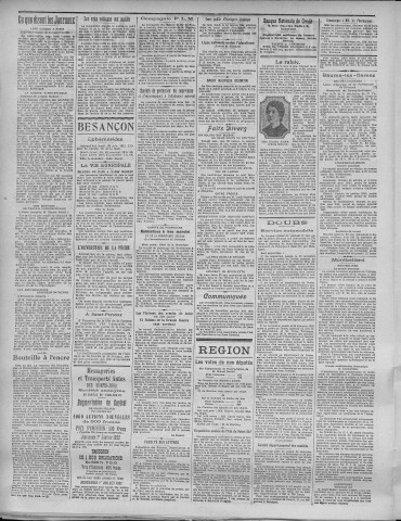 20/06/1921 - La Dépêche républicaine de Franche-Comté [Texte imprimé]