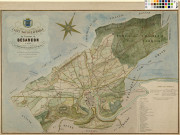 Carte topographique du territoire de Besançon d'après les tableaux d'assemblage du cadastre , Besançon : chez Valluet jeune, [18?]