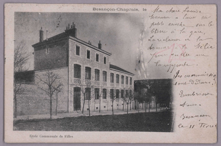 Ecole Communale de Filles [image fixe] , 1897/1901