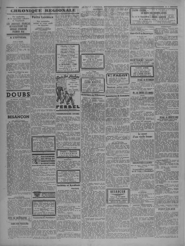 30/04/1938 - Le petit comtois [Texte imprimé] : journal républicain démocratique quotidien