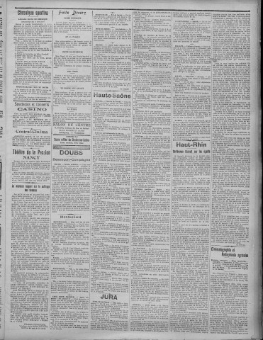 03/07/1927 - La Dépêche républicaine de Franche-Comté [Texte imprimé]