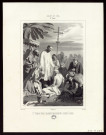 St. François-Xavier, baptisant et guérissant les malades Indiens [image fixe] / Bouvier lith. ; Challamel edit. ; imp. Rigo. , [Paris, 1844]