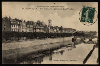 Besançon. Les Quais, vue prise du Quai Vauban [image fixe] , Besançon : Teulet-Mosdier, écit., 1908/1909