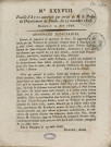 14/08/1808 - Feuille d'avis autorisée par arrêté de M. le Préfet du département du Doubs