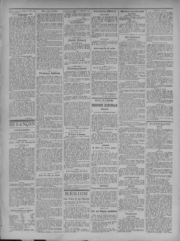 04/01/1921 - La Dépêche républicaine de Franche-Comté [Texte imprimé]
