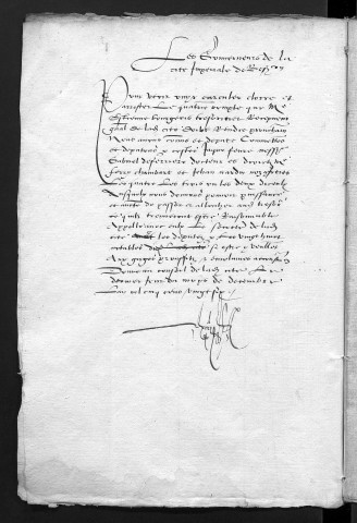 Comptes de la Ville de Besançon, recettes et dépenses, Compte de Estienne Bourgeois (1er janvier - 31 décembre 1546)