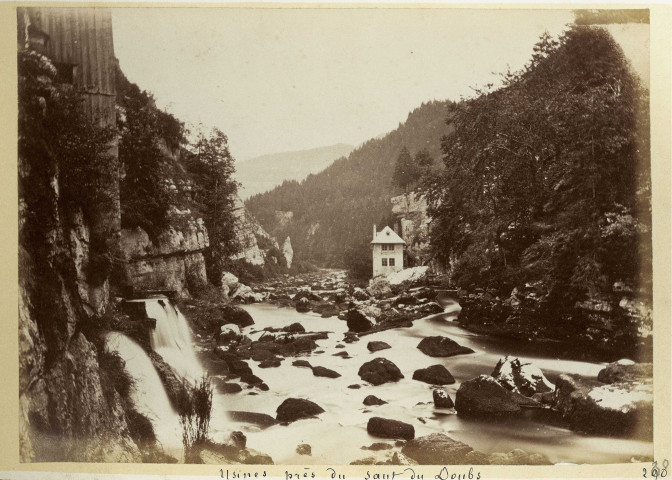 Usines près du saut du Doubs