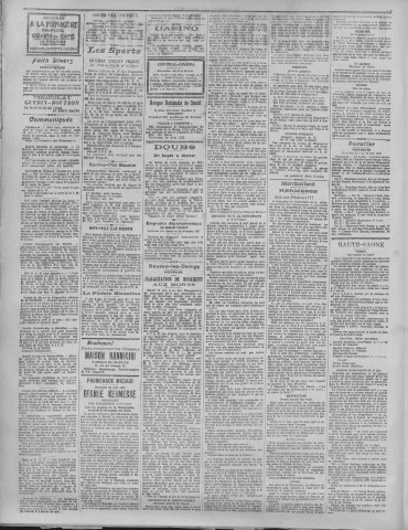 17/06/1922 - La Dépêche républicaine de Franche-Comté [Texte imprimé]