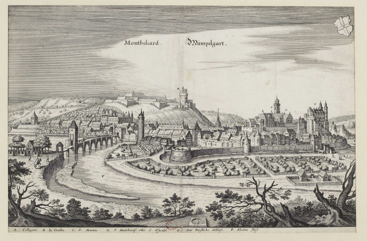 Montbéliard [estampe] / [Mérian] , [S.l.] : [s.n.], [1643]