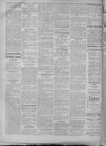 22/10/1917 - La Dépêche républicaine de Franche-Comté [Texte imprimé]