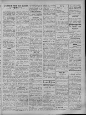 25/09/1910 - La Dépêche républicaine de Franche-Comté [Texte imprimé]
