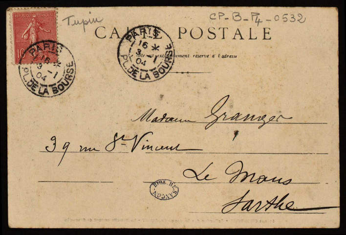 La Retraite sortant de Granvelle. [image fixe] , 1897/1904