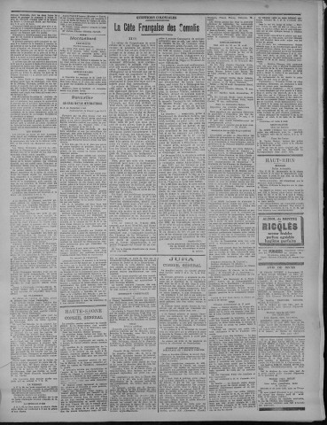 25/04/1923 - La Dépêche républicaine de Franche-Comté [Texte imprimé]