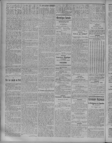 24/05/1909 - La Dépêche républicaine de Franche-Comté [Texte imprimé]