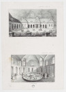 Vue générale des bains [de Luxeuil] [estampe] / A N  ; lithographie de Engelmann , [Paris] : Engelmann, [1800-1899]