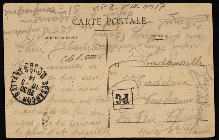 Besançon - Vue générale [image fixe] , Besançon : Editions des Docks Francs-Comtois, 1904/1914