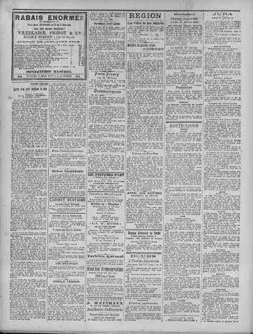 16/12/1920 - La Dépêche républicaine de Franche-Comté [Texte imprimé]