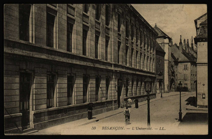 Besançon. - L'Université [image fixe] , Paris : LL., 1900 ou 1910