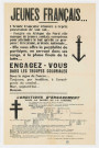 Jeunes Français...engagez-vous dans les troupes coloniales., affiche