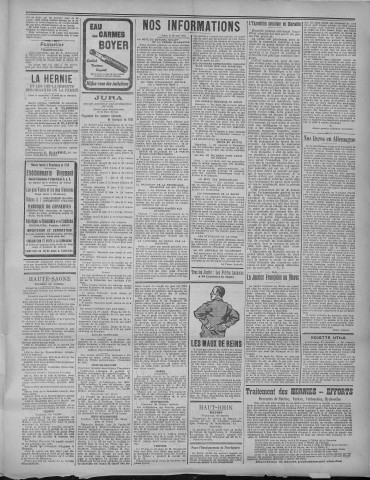21/05/1921 - La Dépêche républicaine de Franche-Comté [Texte imprimé]
