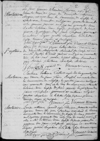 Paroisse Saint Pierre : baptêmes (naissances), mariages, sépultures (décès) (1er janvier au 31 décembre 1743)