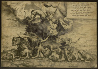 Artémis et Apollon tuant les enfants de Niobé [image fixe] : H. Cock, 1557
