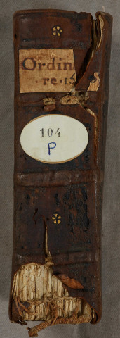 Ms 104 - Ordinaire de l'église de Saint-Étienne de Besançon. 1580