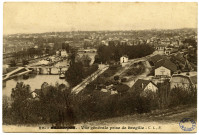 Besançon - Vue générale prise de Bregille - C. L. B. [image fixe] , Besançon : Phototypie artistique de l'Est C. Lardier, Besançon (Doubs), 1904/1930