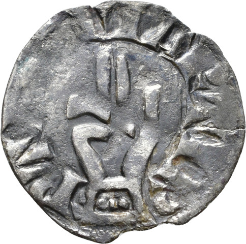 874.1.39 - pièce de monnaie ; denier estevenant
