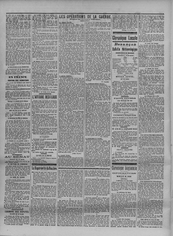 26/03/1915 - La Dépêche républicaine de Franche-Comté [Texte imprimé]