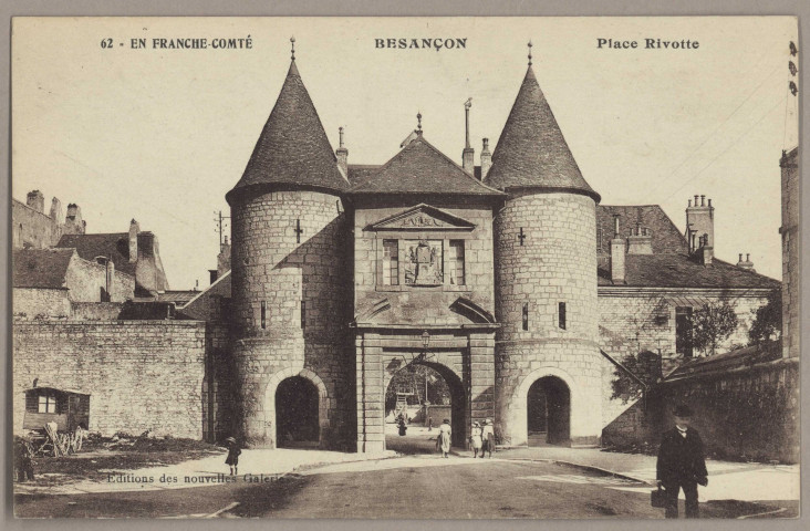 Besançon. Place Rivotte [image fixe] : Editions des Nouvelles Galeries, 1904/1920