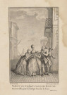 [Gravure pour l'acte I scène 3 de "L'Honnête criminel" de Fenouillot de Falbaire] [estampe] / H. Gravelot del. N. de Launay sculp. 1767 , [Paris : s.n.], 1767