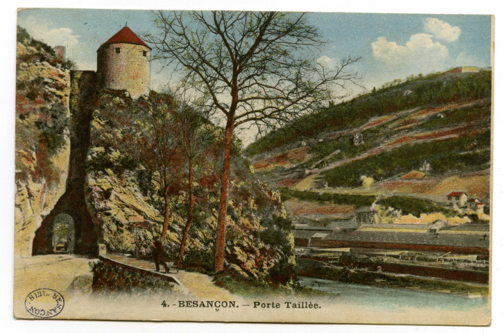 Besançon-les-Bains. Porte Taillée [image fixe] , Besançon : Etablissements C. Lardier, 1914/1930
