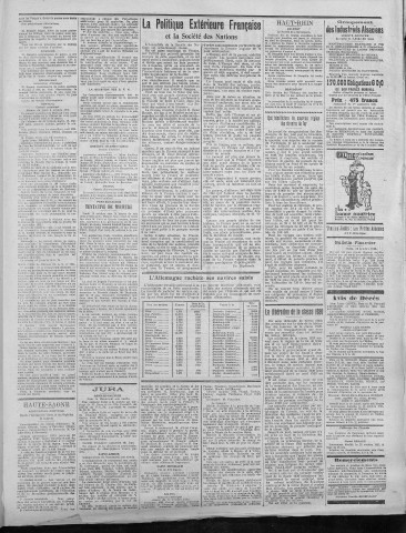 14/10/1921 - La Dépêche républicaine de Franche-Comté [Texte imprimé]