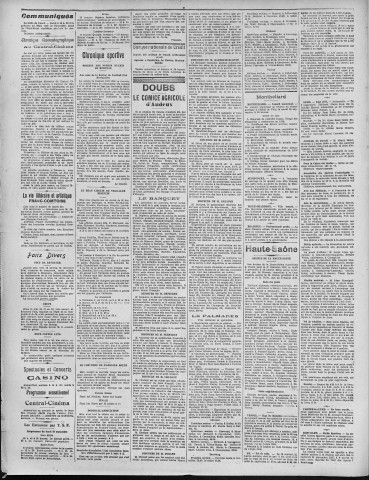 19/09/1927 - La Dépêche républicaine de Franche-Comté [Texte imprimé]