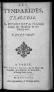 Les Tyndarides, tragédie. Par Mr. Danchet,...