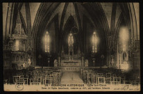 Eglise Saint-Claude. Choeur de l'Eglise Saint-Claude, construite en 1857, par l'architecte Delacroix [image fixe] , 1904/1930