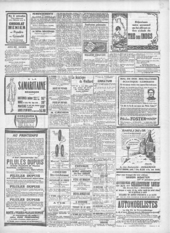 30/04/1926 - Le petit comtois [Texte imprimé] : journal républicain démocratique quotidien