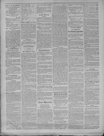 11/04/1922 - La Dépêche républicaine de Franche-Comté [Texte imprimé]