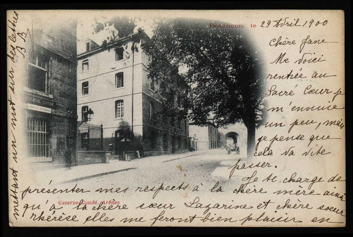Besançon - Caserne Condé, Arènes. [image fixe] , 1897/1900