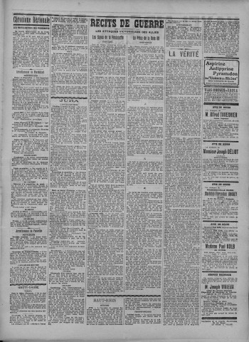 28/04/1915 - La Dépêche républicaine de Franche-Comté [Texte imprimé]